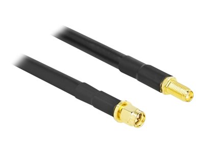 DELOCK, Antenna Cable SMA plug to SMA jack LMR/C 90461