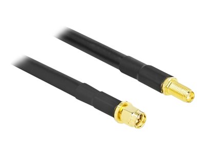 DELOCK, Antenna Cable SMA plug to SMA jack LMR/C 90463