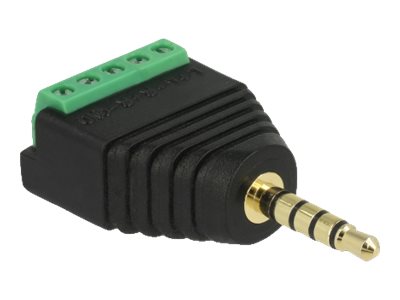 DeLOCK - Audio adaptér - 5pólový mini jack (M) do terminál s 5 piny 65947