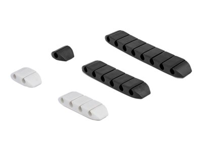 DELOCK, Cable holder trapezoid self-adhesive com 18400