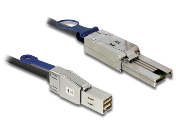 Delock Cable Mini SAS HD SFF-8644 > Mini SAS SFF-8088 3m 83735