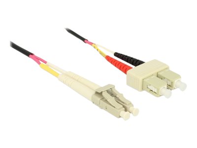 DELOCK, Cable Optical Fibre LC to SC Multi-mode 86546