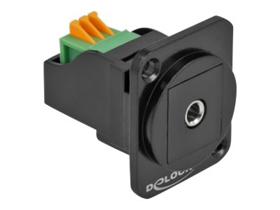 DELOCK, D-Type Module 3.5 mm 3 pin stereo jack f 86732
