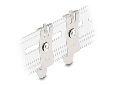 Delock - Desktop patch panel pro lištu DIN 35 mm