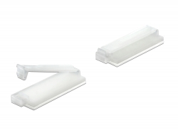 DeLOCK - Držák kabelu - přírodní (balení 10)