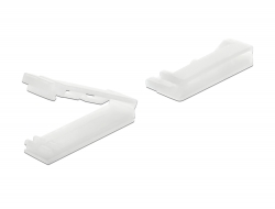 DeLOCK - Držák kabelu - přírodní (balení 10)