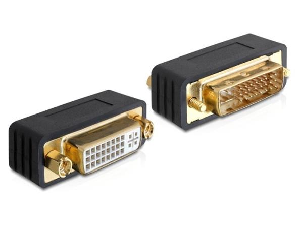 DeLOCK - DVI adaptér - DVI-I (M) do DVI-I (F) 65298