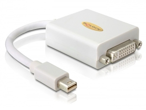 DeLOCK - DVI adaptér - Mini DisplayPort (M) do DVI-I (F) - 18 cm 65129