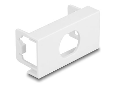 Delock - Easy 45 - zacvakávací modul - 1 modul - bílá, RAL 9003