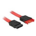 Delock Extension cable SATA 6 Gb/s male > SATA female 20 cm red