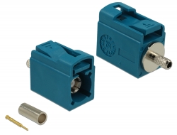 Delock FAKRA Z samice 21 mm (krátký) pro krimpování 89709