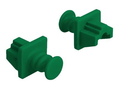 DeLOCK for RJ45 - Krytka proti prachu - zelená (balení 10)