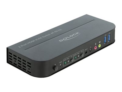 DELOCK, HDMI KVM Switch 4K 60 Hz with USB 3.0 an 11481