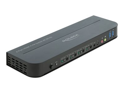 DELOCK, HDMI KVM Switch 4K 60 Hz with USB 3.0 an 11483