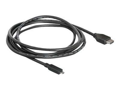 DeLOCK - HDMI s kabelem Ethernet - HDMI (M) do mikro HDMI (M) - 2 m 82664