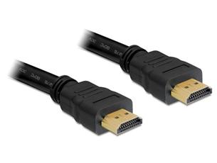 DeLOCK High Speed HDMI with Ethernet - HDMI s kabelem Ethernet - HDMI (M) do HDMI (M) - 10 m 82709