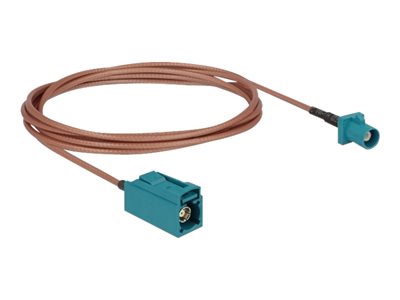 Delock - Kabel antény - konektor FAKRA Z (M) do konektor FAKRA Z (F) - 1.8 m - koaxiál - RG-316 89659