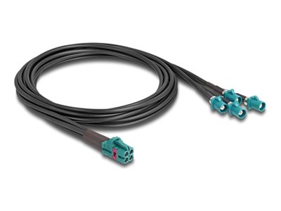 Delock - Kabel antény - konektor mini FAKRA Z quad (M) do konektor FAKRA Z typ B (Z) - 1 m - modrá, 90141