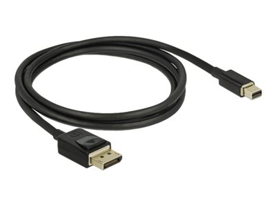 DeLOCK - Kabel DisplayPort - DisplayPort (M) do Mini DisplayPort (M) - 1 m - černá - podpora 8K 84927