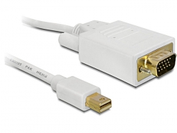 DeLOCK - Kabel DisplayPort - Mini DisplayPort (M) do HD-15 (VGA) (M) - 1 m 82639