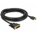 Delock Kabel DVI 18+1 samec > HDMI-A samec 3 m černý 85585