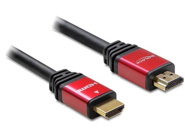 Delock Kabel High Speed HDMI – HDMI A samec > HDMI A samec 2 m 84333
