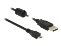 DeLOCK - Kabel USB - USB (M) do Micro USB typ B (M) - USB 2.0 - 3 m - černá 84909