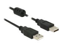 DeLOCK - Kabel USB - USB (M) do USB (M) - USB 2.0 - 1.5 m - černá 84889