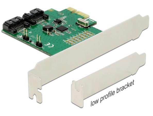 Delock Karta PCI Express SATA se 2 porty s RAID 90392