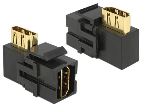 DeLOCK Keystone module - Modulární vložka (spojka) - HDMI - černá 86358