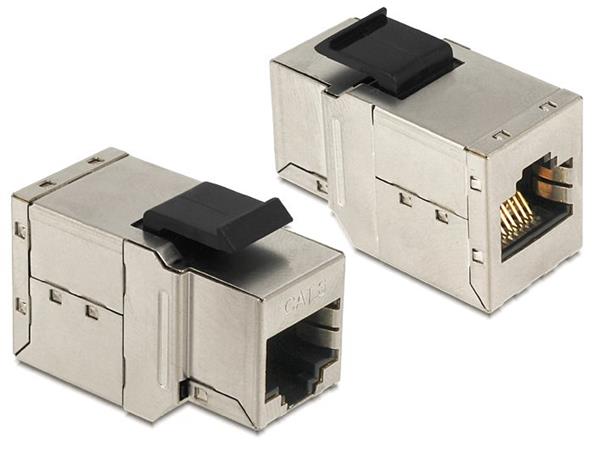 Delock Keystone Module RJ45 samice > RJ45 samice Cat.6, spojka 86141