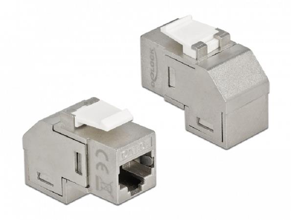Delock Keystone Module RJ45 samice > RJ45 samice Cat.6, spojka 86997