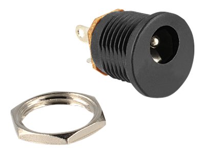 DeLOCK - Konektor k napájení - DC jack 5,5 x 2,1 mm (F)