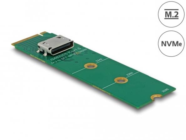 Delock Konvertor z M.2 Key M na 1 x OCuLink SFF-8612 64040