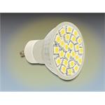 Delock LED GU10 24x SMD, teplá biela , 3,5W/330 lumen 46281