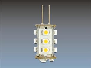 Delock LED žiarovka G4 15x SMD 1,2W piny zo strany, teplá biela