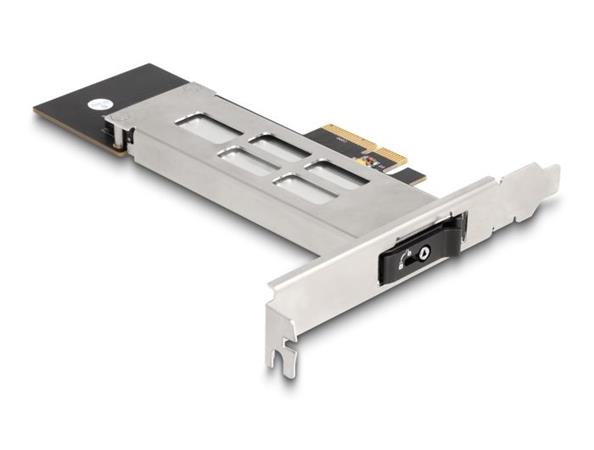 Delock Mobilní přihrádka s kartou PCI Express na 1 x SSD M.2 NMVe – Low Profile 47028