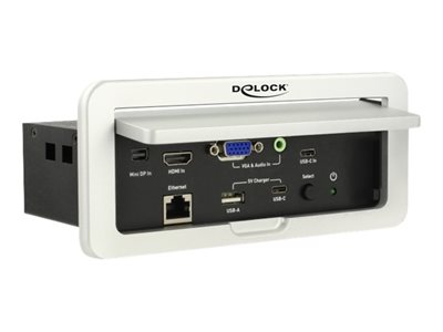DeLOCK Multi-AV to HDMI Converter for Table Mount - Multi-format to HDMI converter / scaler / switc 87733