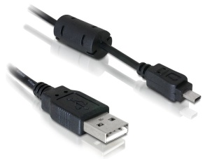DeLOCK - Napájecí kabel USB - USB (M) do konektor pro digitální fotoaparát (M) - 1 m 82417
