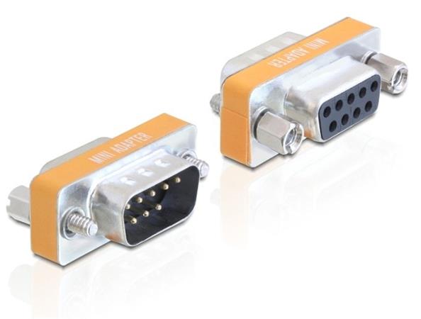 DeLOCK - Null modem adapter - DB-9 (M) do DB-9 (F) 65255