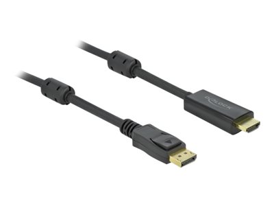 DELOCK, Passive DisplayPort 1.2 to HDMI Cable 4K 85961