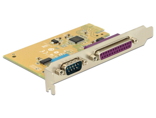 Delock PCI Express Card > 1 x Seriový + 1 x Paralelní 89446
