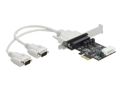 DELOCK, PCI Express Card to 2 x Serial RS-232 wi 89909