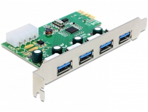 Delock PCI Express Karta > 4 x USB 3.0 89363