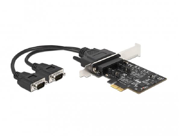 Delock PCI Express Karta na 2 x Sériový RS-422/485 s ochranou 15 kV ESD 90048