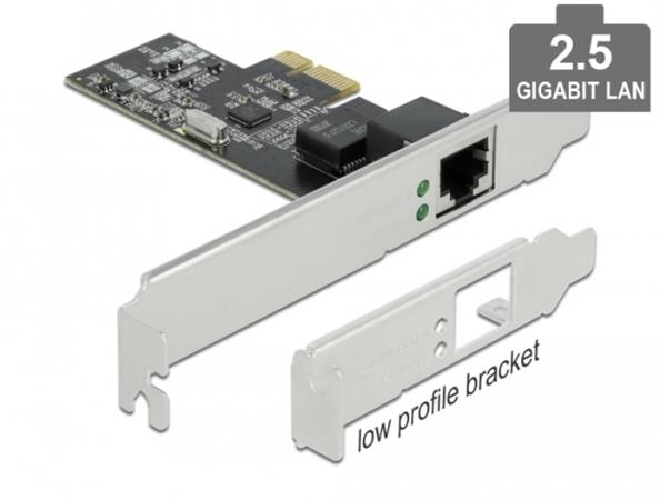 DELOCK, PCI Express x1 Card to 1 x 2.5 Gigabit L 89564