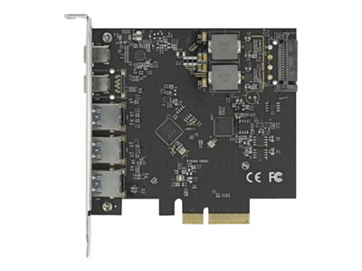 DELOCK, PCI Express x4 Card to 2 x USB Type-C + 89064