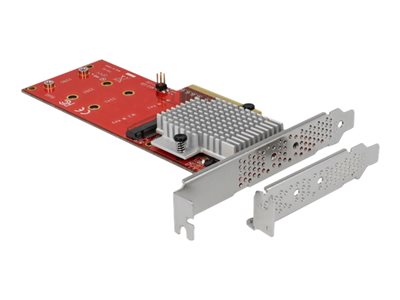 DELOCK, PCI Express x8 Card to 2 x internal NVMe 90305