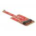 Delock Převodník Mini PCIe > M.2 Key B slot + Micro SIM slot 63384