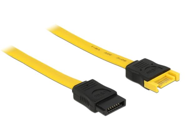 Delock prodlužovací kabel SATA 6 Gb/s samec - samice 50 cm